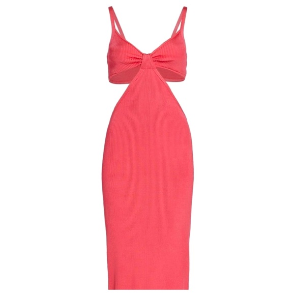 Cult Gaia Ribbed cutout dress - Picture 4 of 4